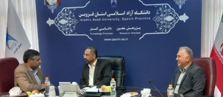 دیدار فرماندار بوئین‌زهرا با رئیس دانشگاه آزاد قزوین