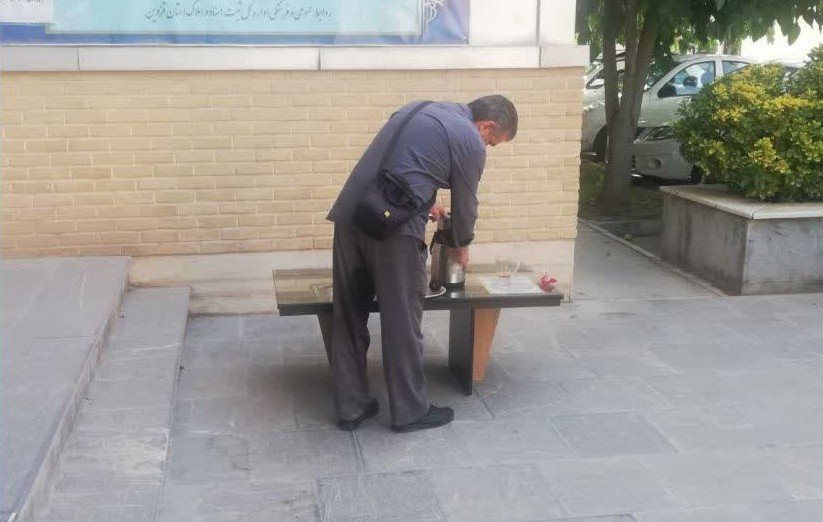 برپایی موکب حضرت ام‌البنین(س) در ثبت اسناد قزوین