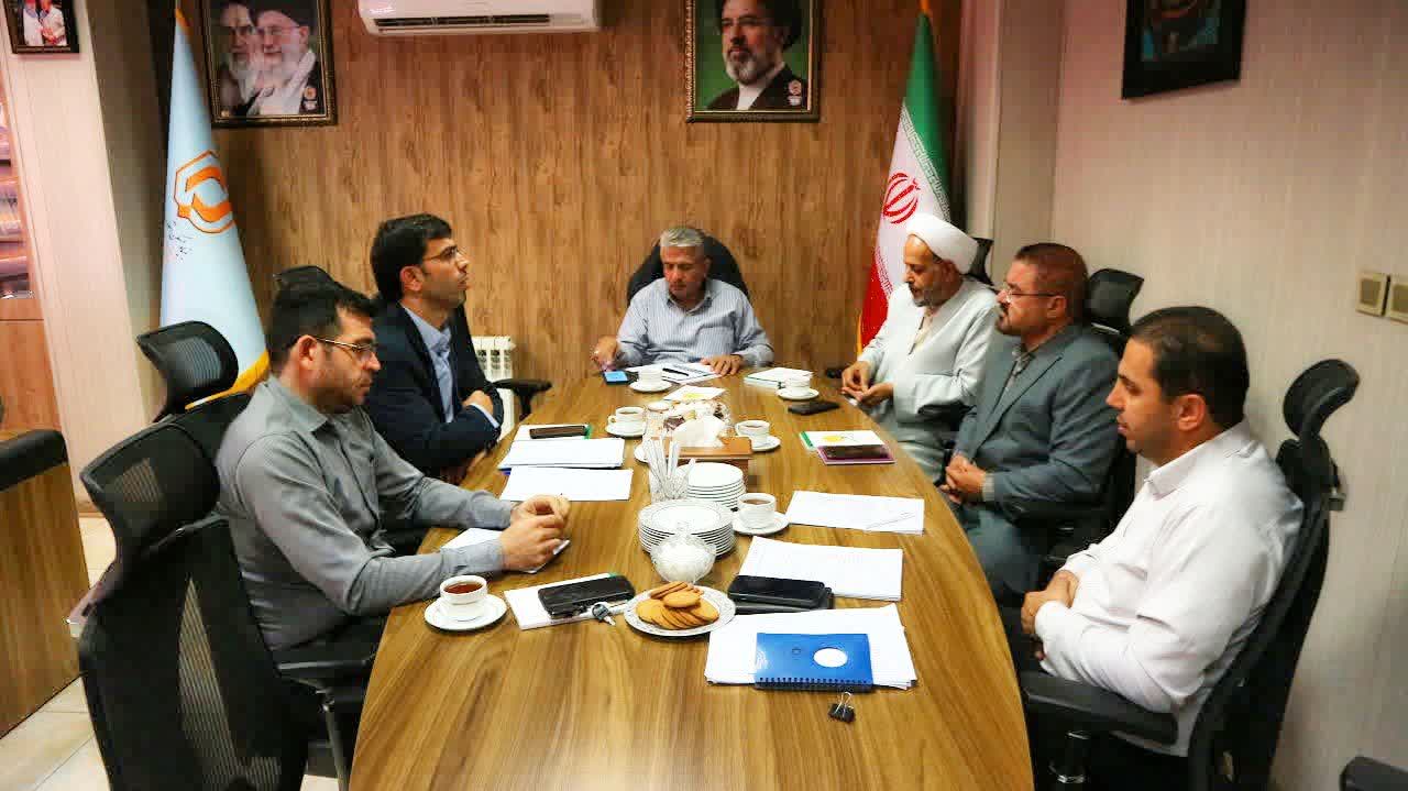جلسه شورای معاونین بنیاد مسکن قزوین برگزار شد