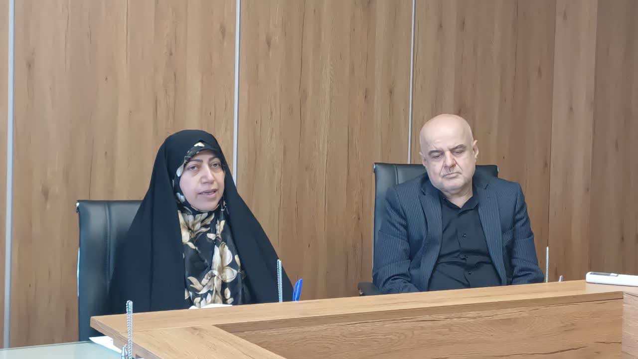 نشست جامعه درمان قزوین برای شرایط جنگ