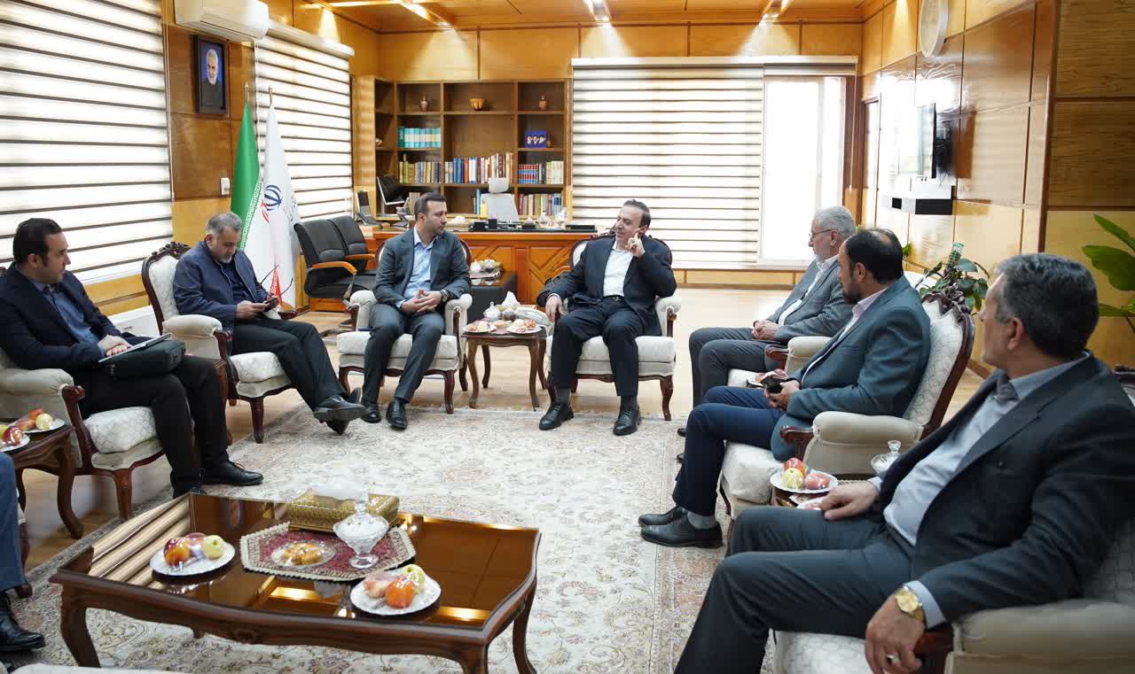 دیدار رئیس مرکز اطلاع‌رسانی وزارت کشور با استاندار قزوین