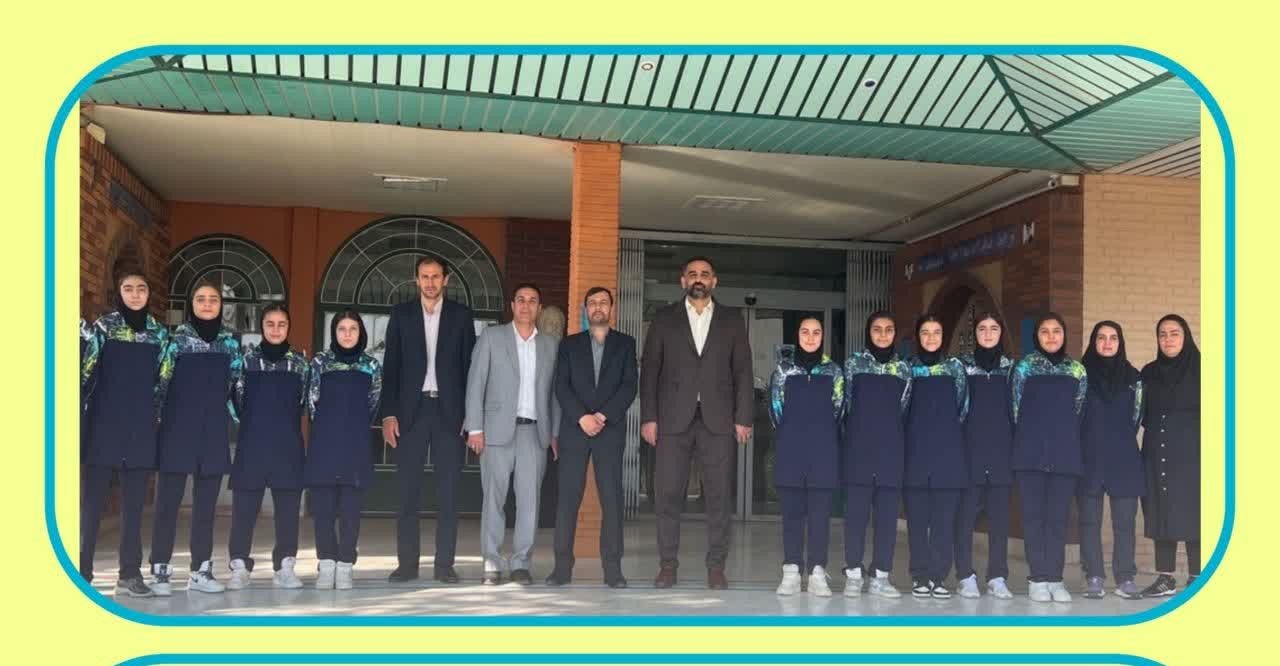 اعزام دختران ورزشکار قزوین به مسابقات کشوری