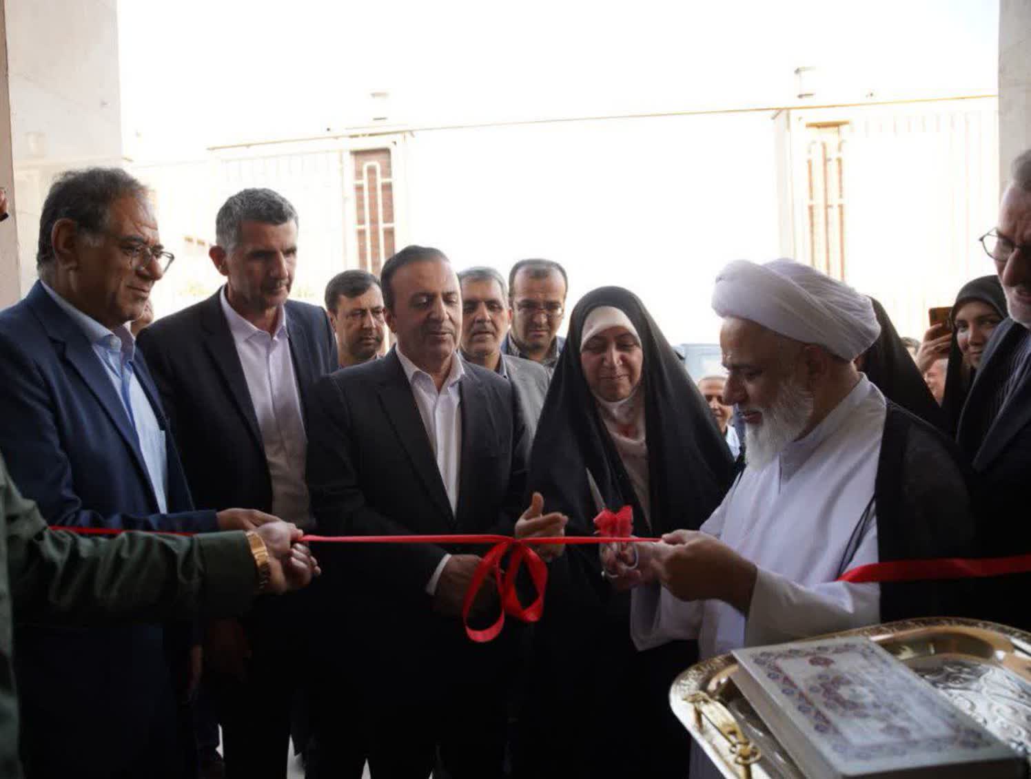 ساختمان پزشکی قانونی آبیک افتتاح شد