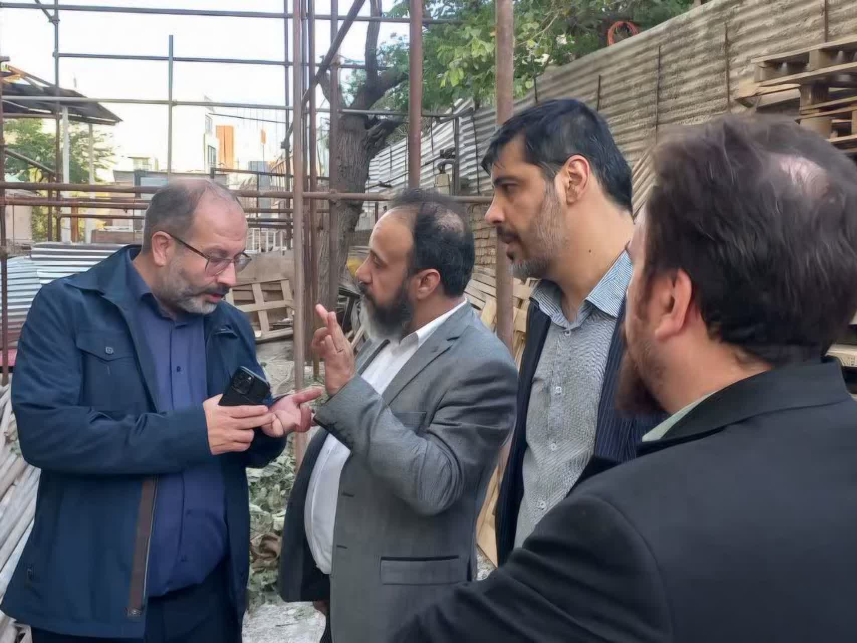 بازدید مسئولان از پروژه‌های درمانی شهید رجایی و شهید رئیسی