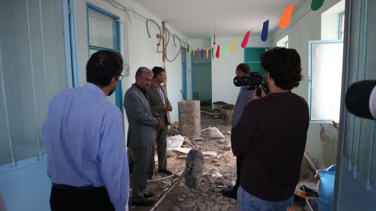 ثبت گزارش مردمی بازسازی روستای تتنک پس از حمله دشمن