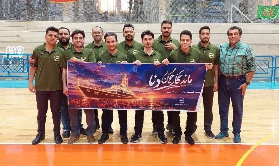 پیروزی ۷ بر ۴ استاندارد قزوین مقابل نفت در المپیاد ورزشی