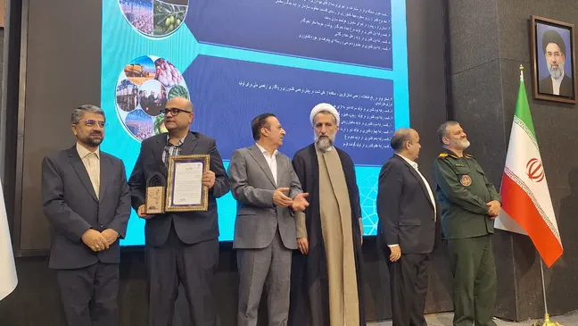 درخشش تمام‌عیار در دشت قزوین؛ جهاد کشاورزی بر سکوی برتر جشنواره شهید رجایی ایستاد
