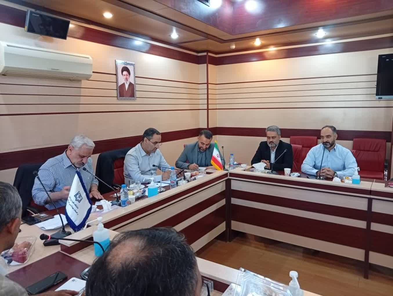 دیدار مسئولان حراست وزارت بهداشت با کارکنان حراست قزوین
