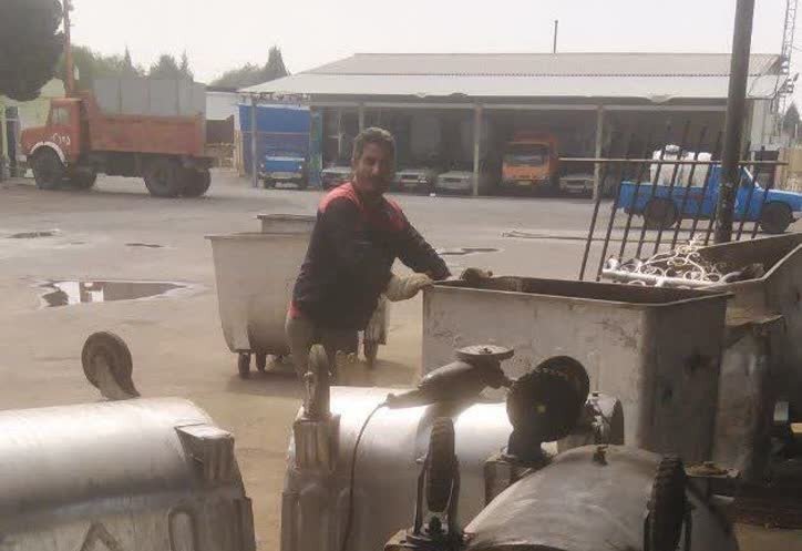 بازسازی و نوسازی مخازن زباله در محمدیه
