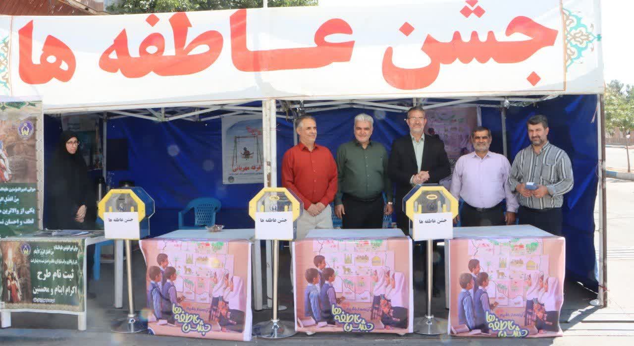 حضور مسئولان شهری اقبالیه در جشن عاطفه‌ها
