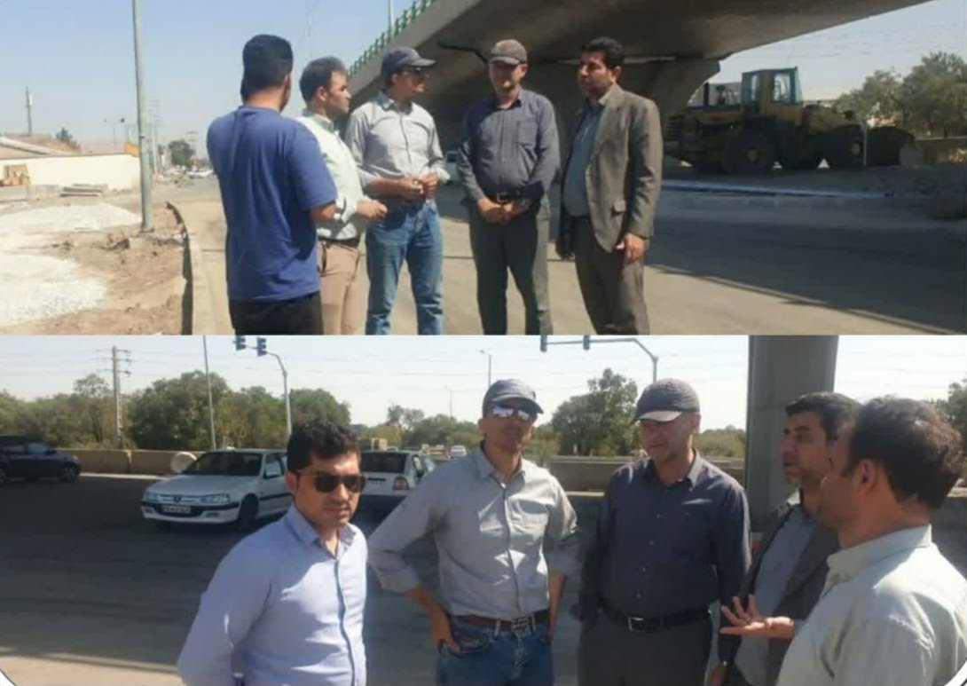 بررسی پروژه روشنایی محدوده دفاع مقدس قزوین
