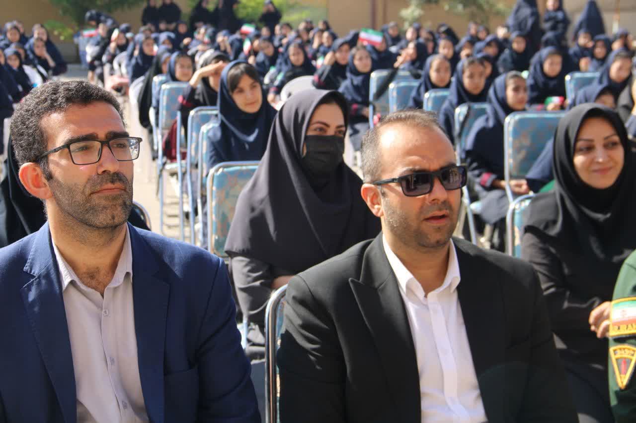 آغاز سال تحصیلی در دبیرستان ساجده نصرت‌آباد