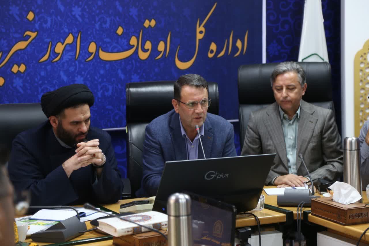 جلسه بررسی شهرک گردشگری قائم در قزوین
