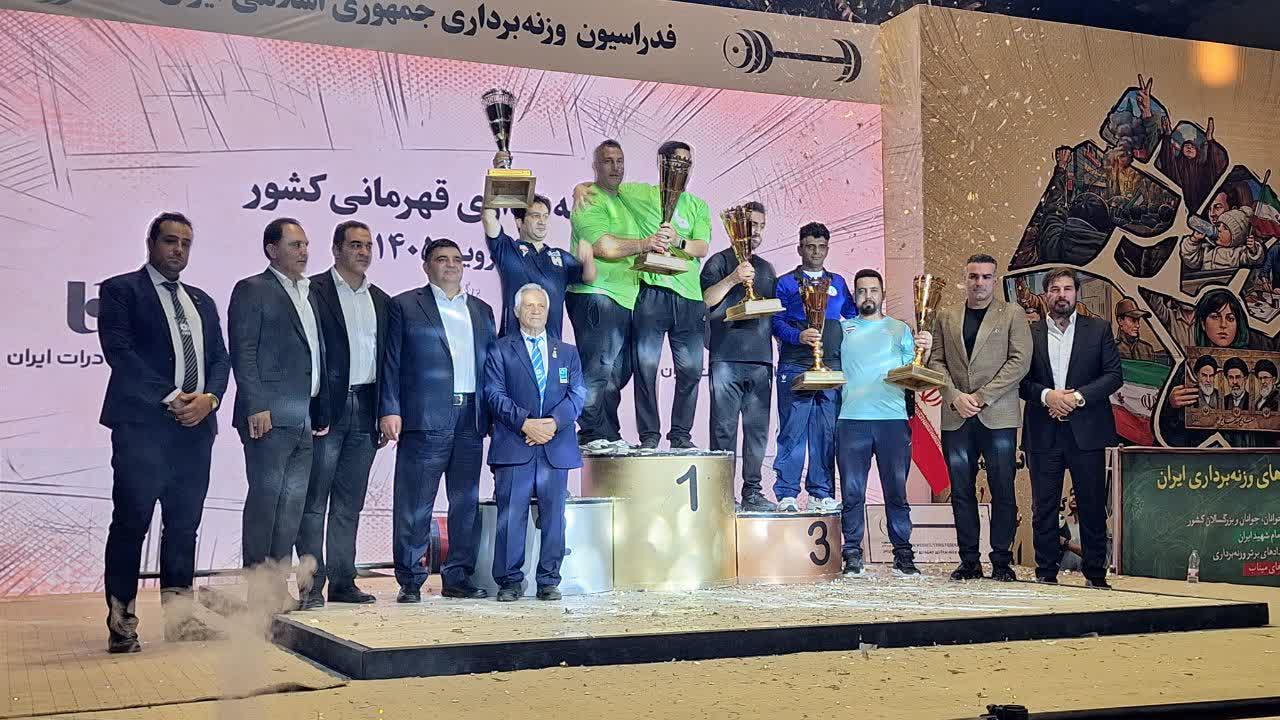 قزوین میزبان قهرمانان وزنه‌برداری کشور شد