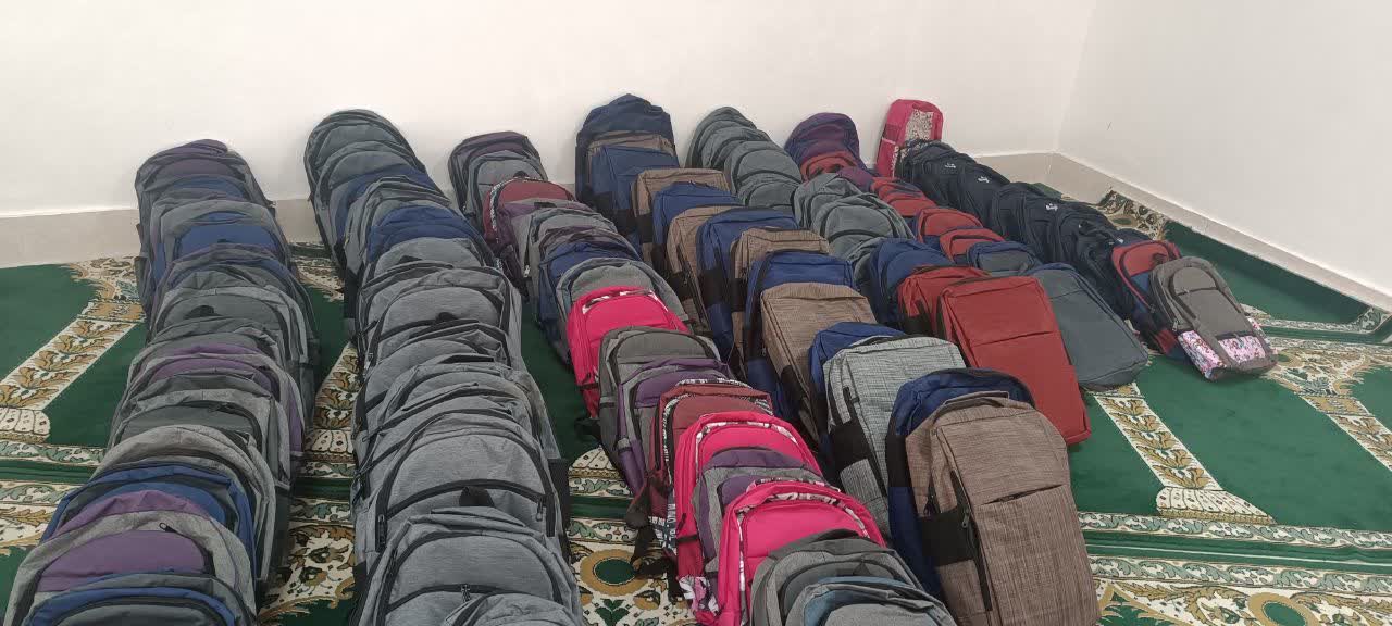 توزیع ۲۰۰ بسته تحصیلی در قزوین