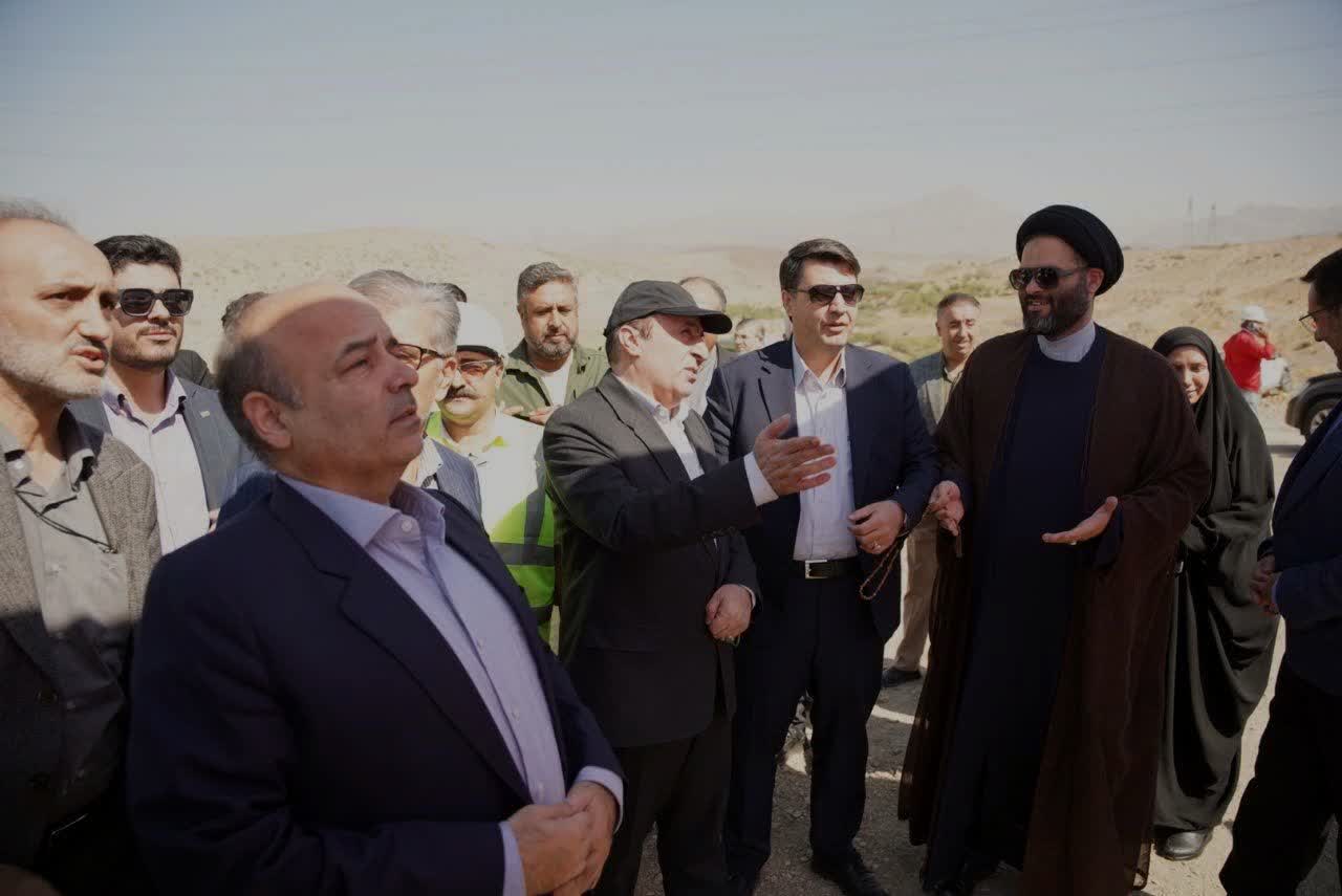 بازدید نوذری از طرح انتقال آب طالقان