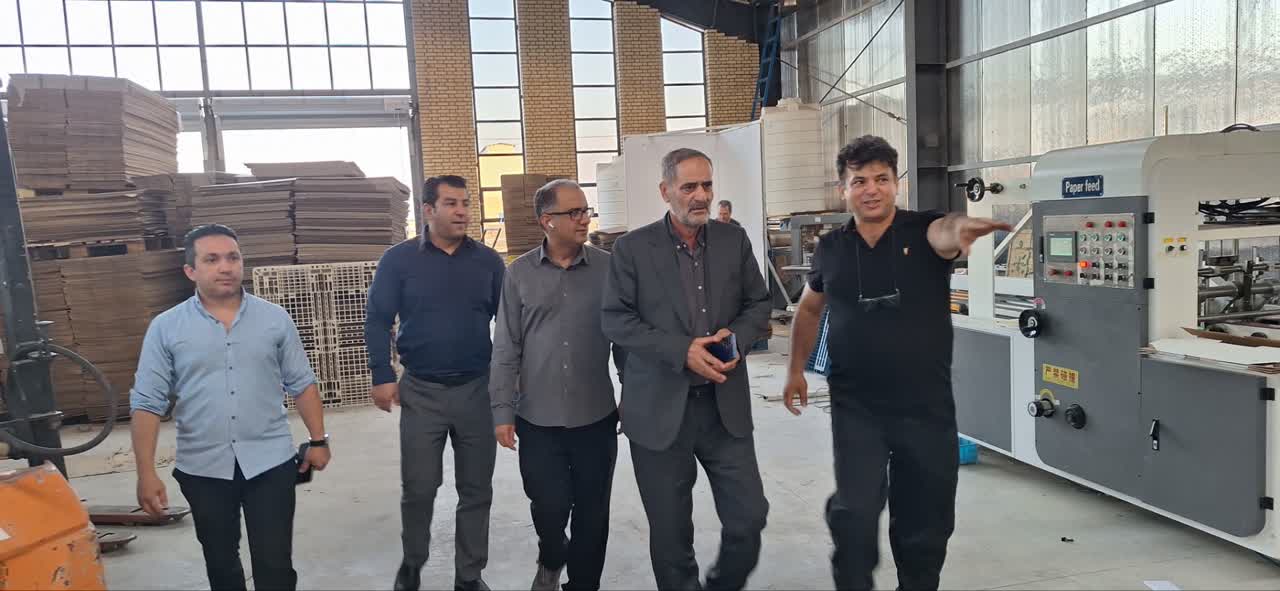 پیگیری مشکلات شرکت نفیس‌کارتن