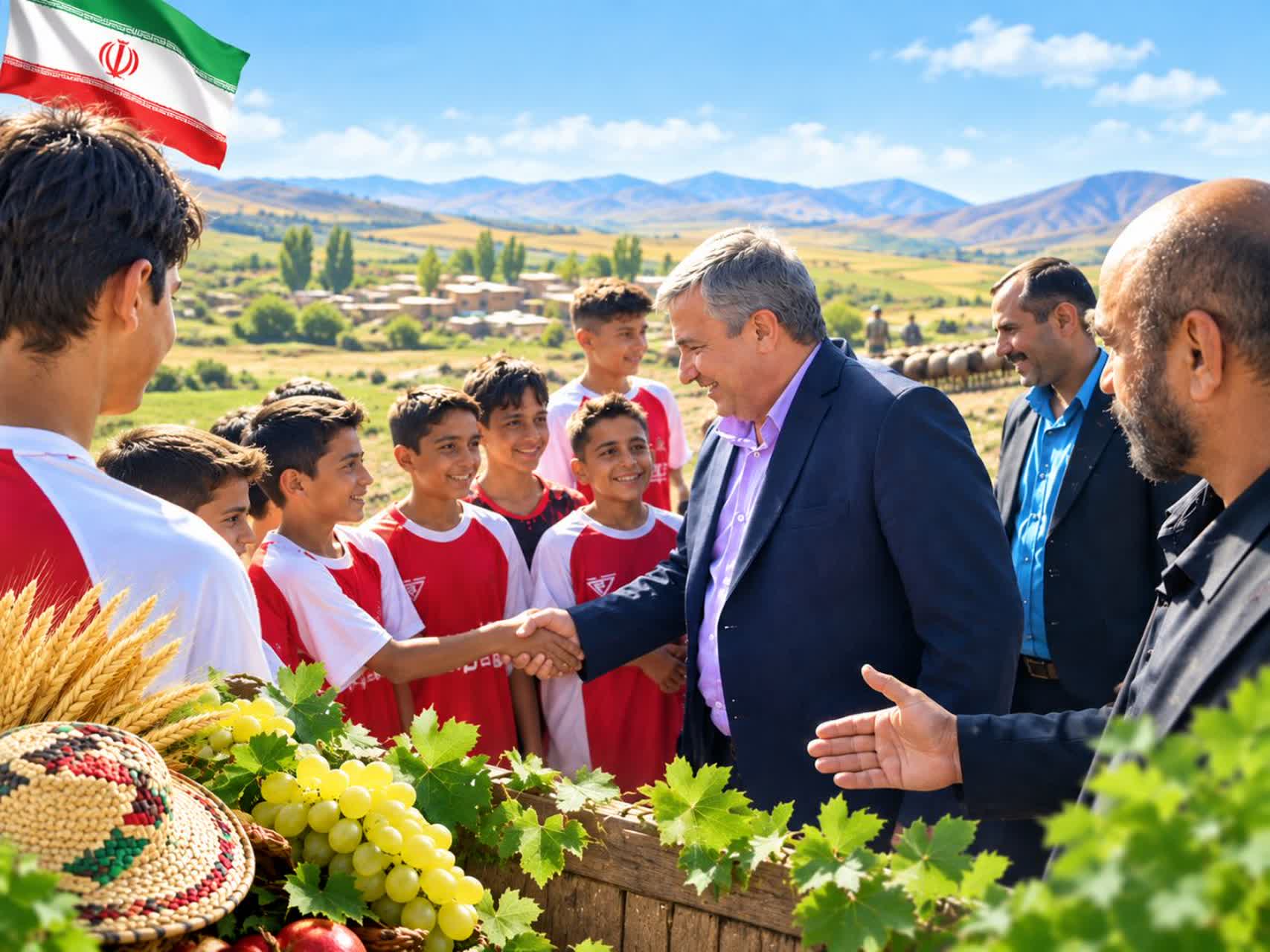 پیام تبریک فرماندار تاکستان به مناسبت روز ملی روستا و عشایر