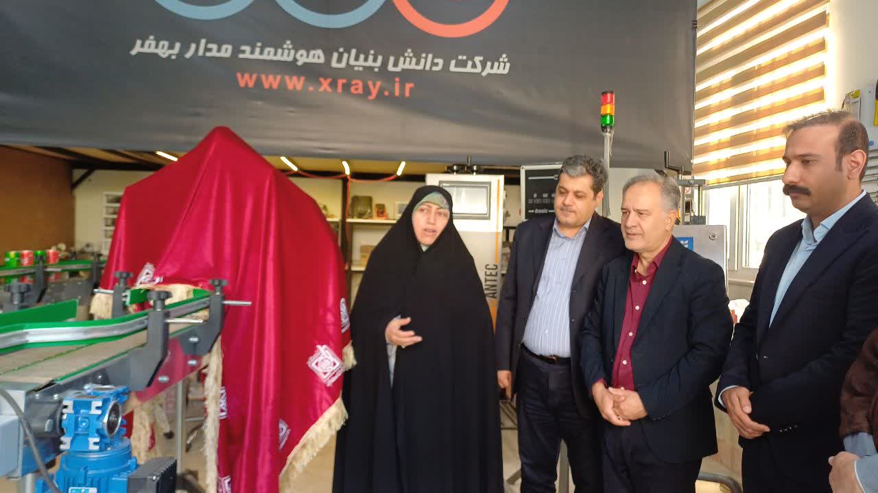 رونمایی از سامانه بازرسی اشعه ایکس در قزوین