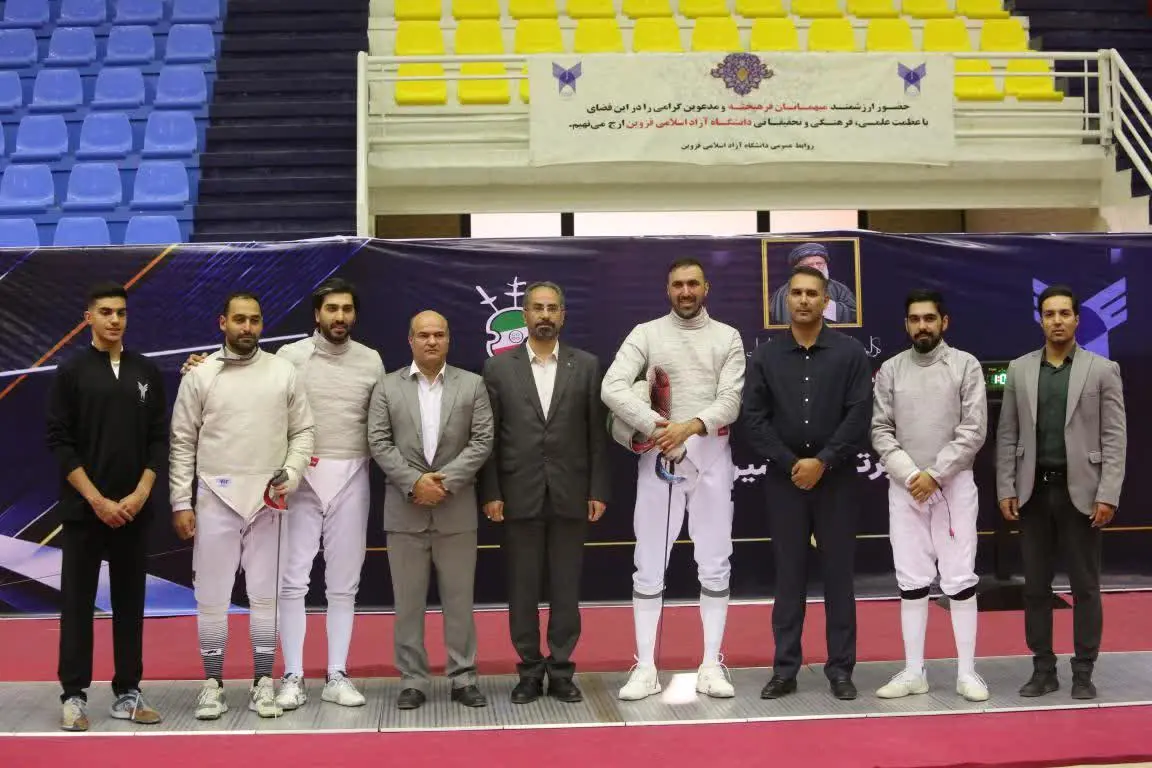 قهرمانی مقتدرانه شمشیربازی قزوین در لیگ برتر