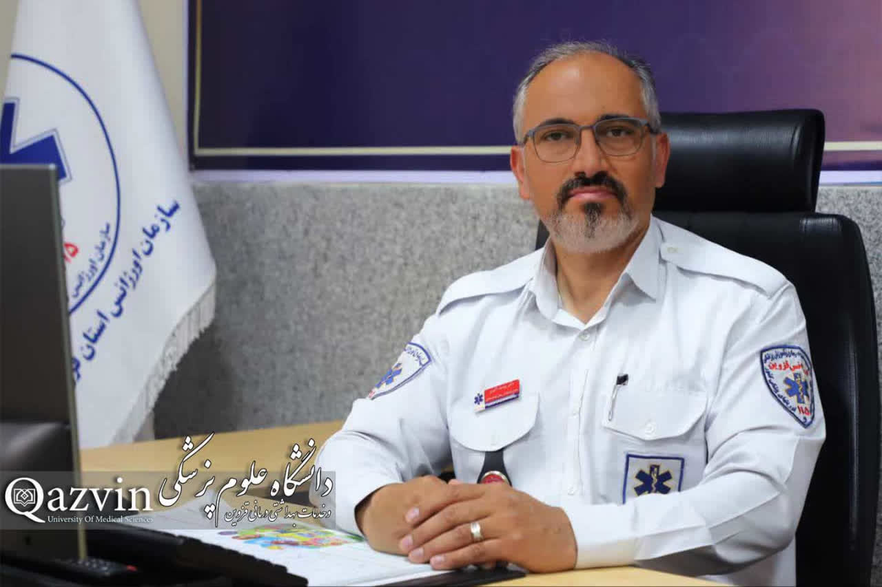 ثبت بیش از ۷۰۰۰ مأموریت اورژانس قزوین در شهریور
