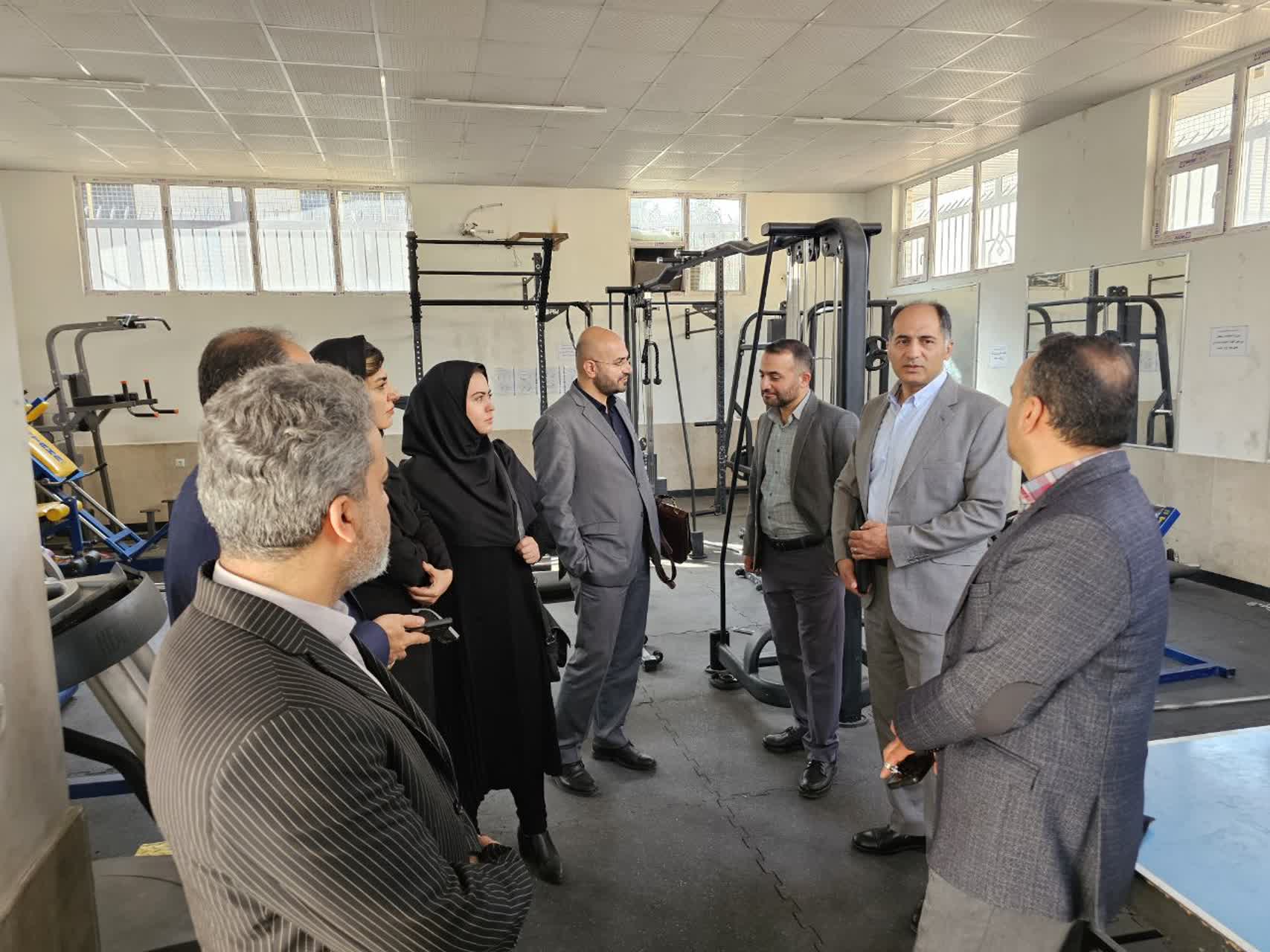 بازدید از خوابگاه پسرانه خلیج فارس