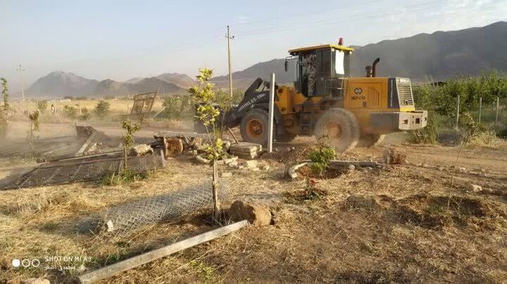 شناسایی بیش از ۱۳۰۰ تغییر کاربری غیرمجاز در اراضی کشاورزی قزوین/ تخریب ۷۳۲ بنای غیرقانونی