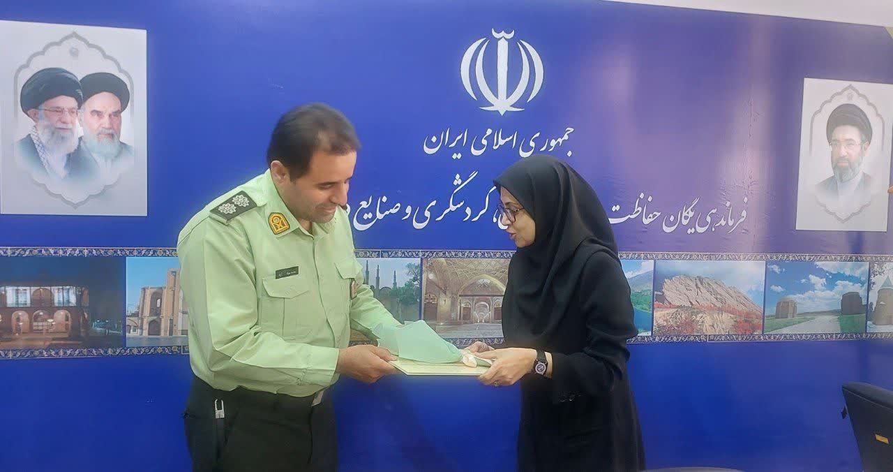 تقدیر از یگان حفاظت میراث‌فرهنگی قزوین
