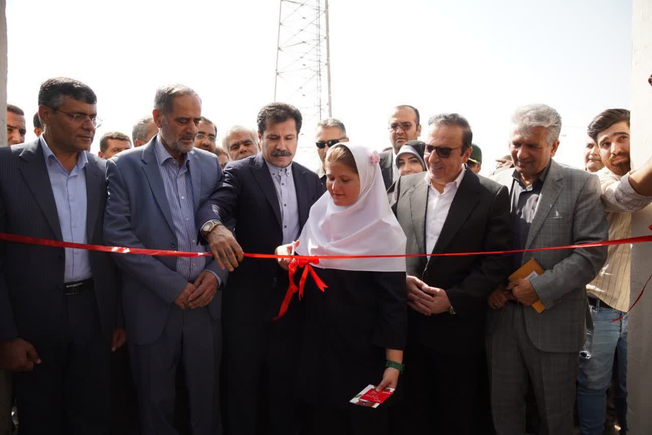 افتتاح دبستان شهیدان کاکاوند در روستای تتنک بوئین‌زهرا