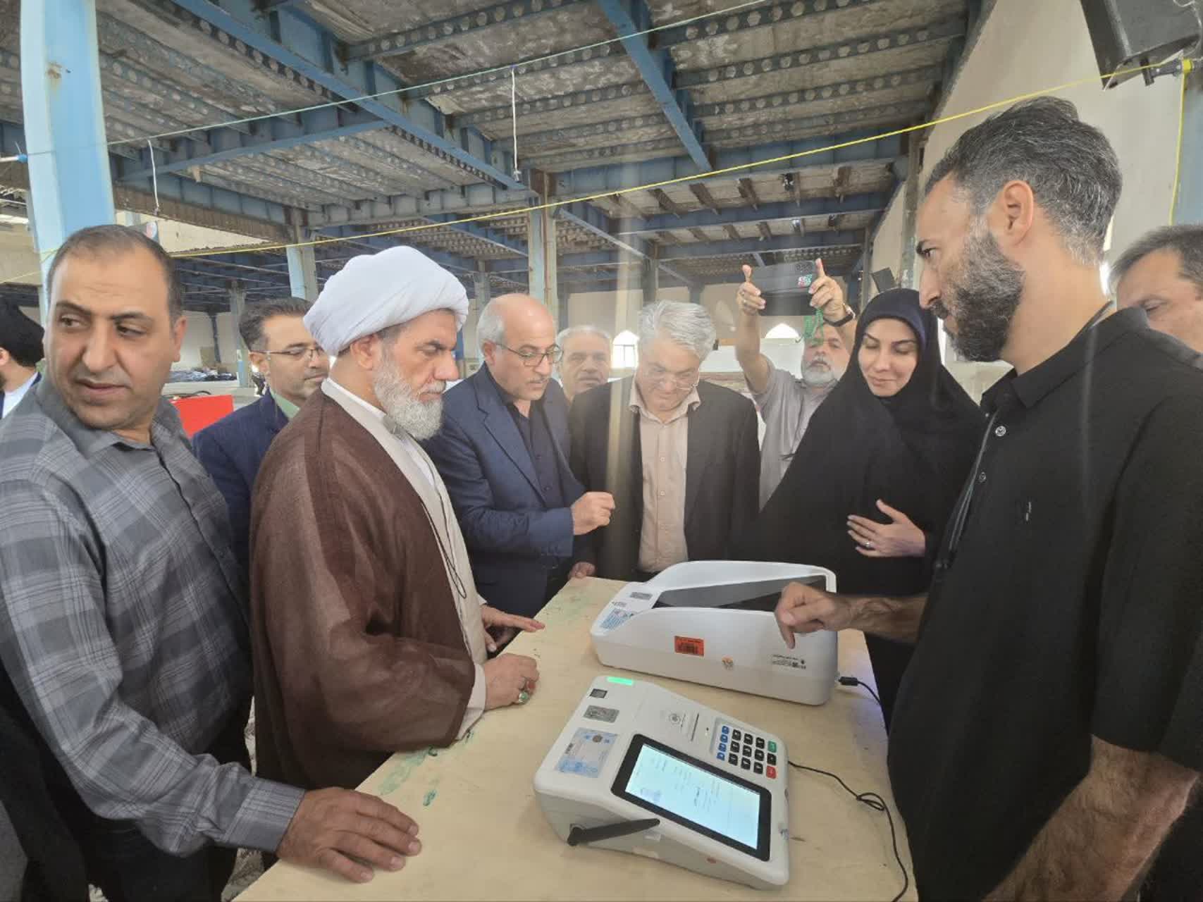 برگزاری مانور آموزش انتخابات الکترونیک در الوند