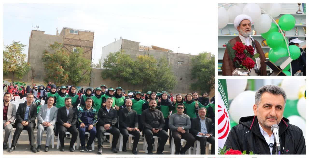 افتتاح المپیاد درون‌مدرسه‌ای در شهرستان البرز قزوین
