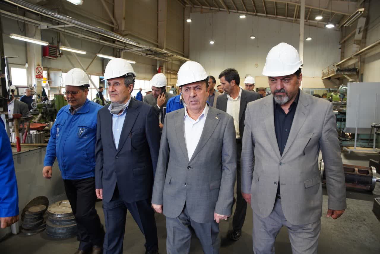 بازدید استاندار قزوین از شیمیایی بهداش