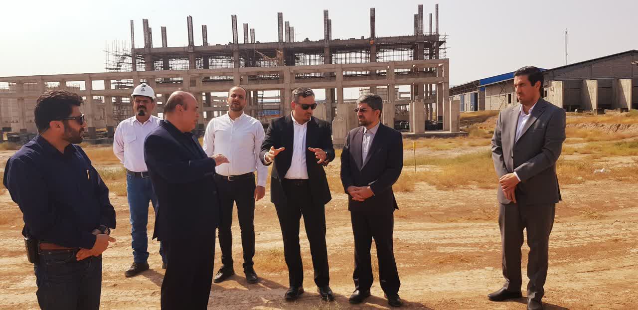 بازدید بازرس کل قزوین از واحد تولیدی شهرک صنعتی لیا