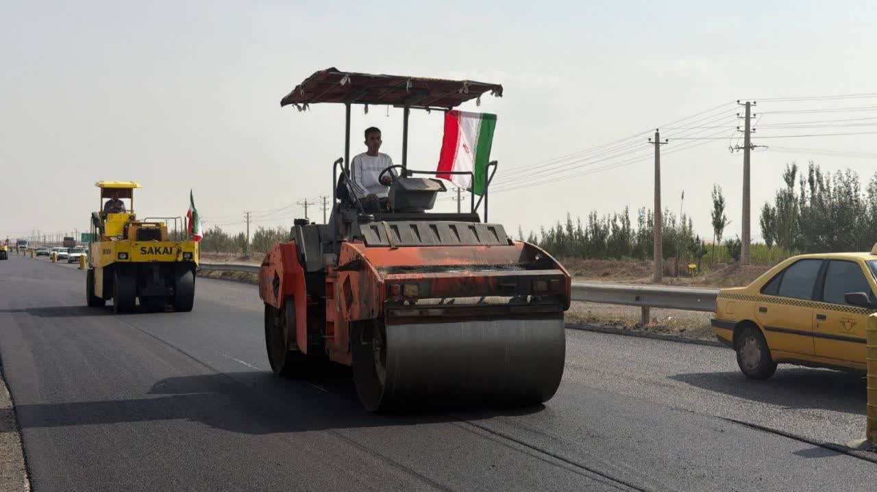 آغاز بهسازی ۱۴ کیلومتر از محور قزوین–بوئین‌زهرا