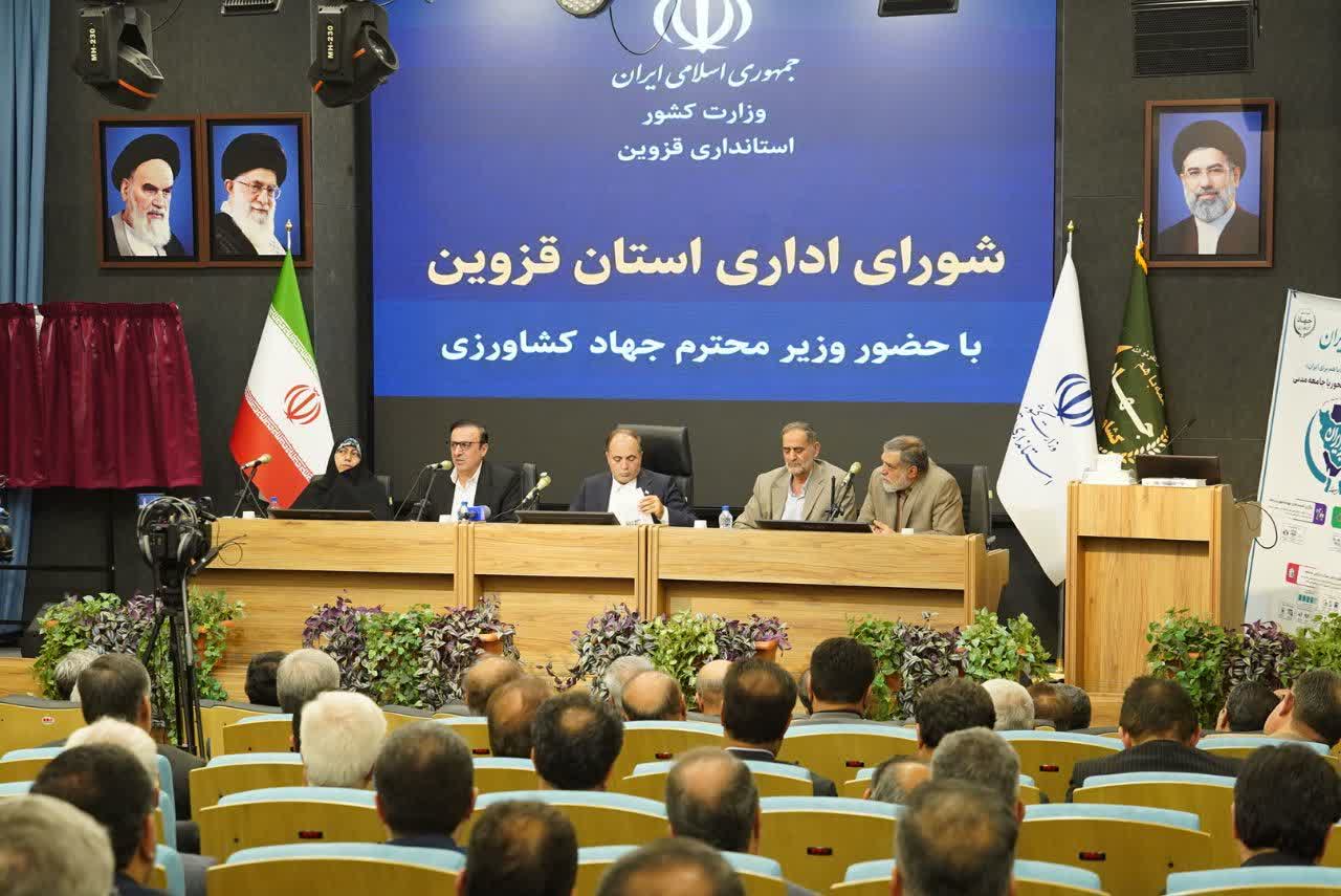 نوذری چهار محور تحول کشاورزی قزوین را تشریح کرد