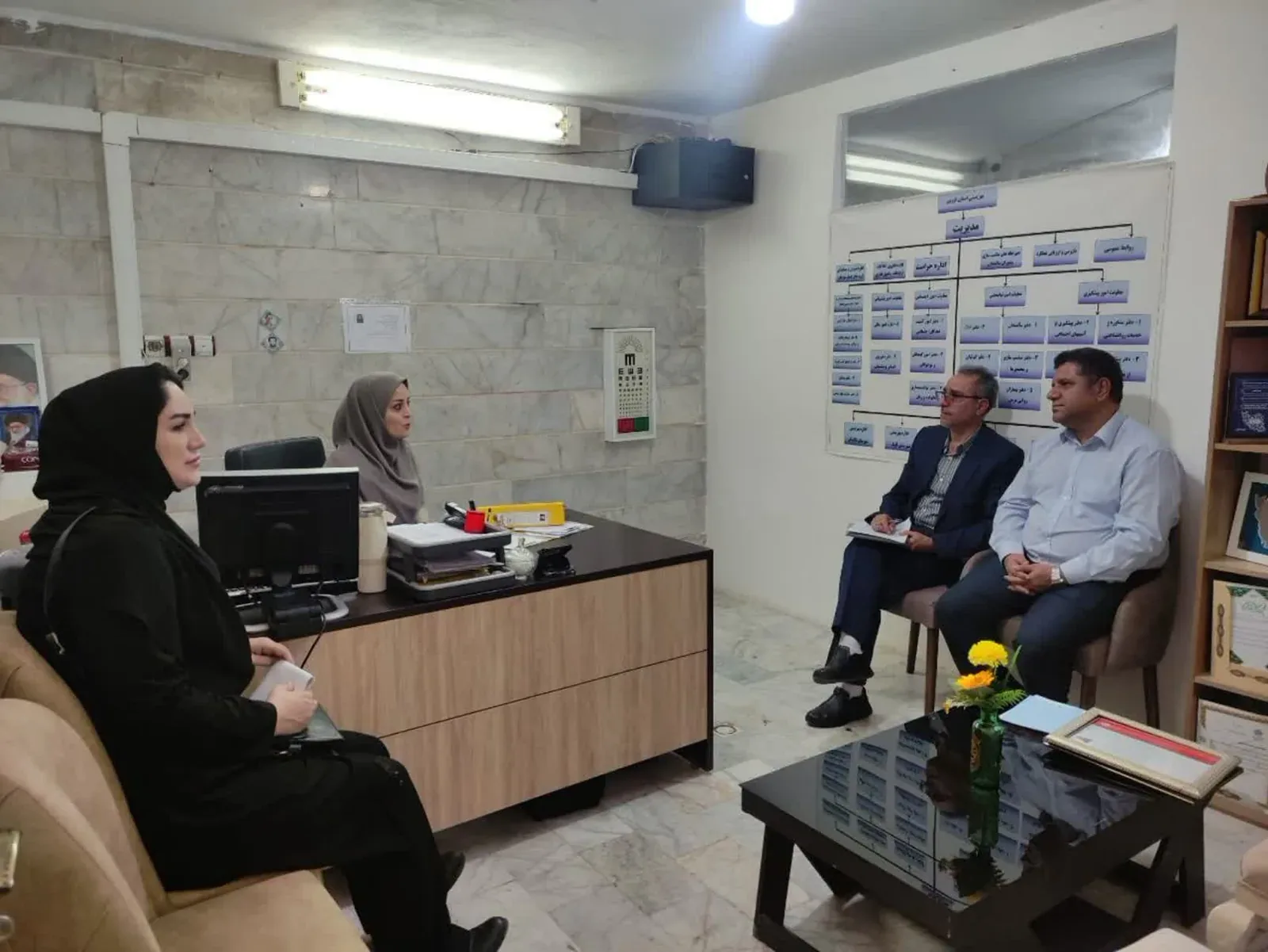 بررسی کیفیت خدمات مراکز مثبت زندگی بهزیستی قزوین در بازدید کارشناسان کشوری