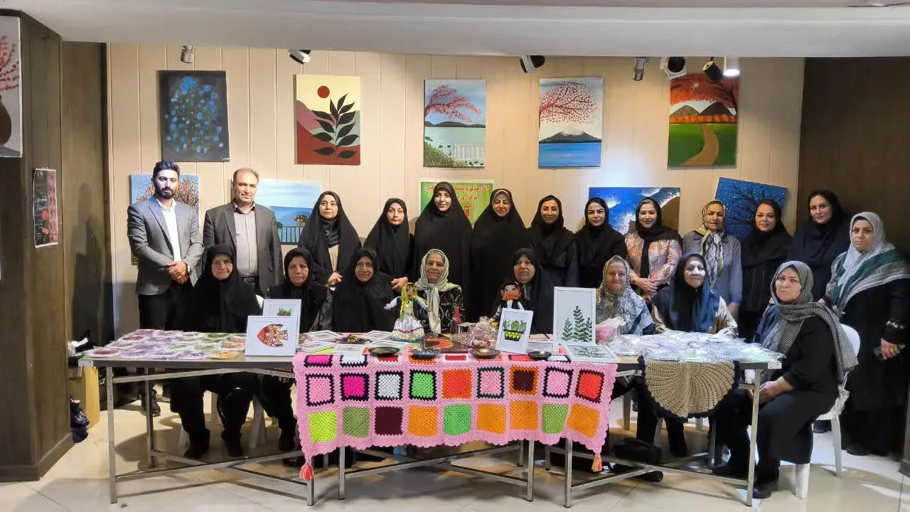 نمایشگاه دستاوردهای جامعه هدف مراکز توانبخشی بهزیستی در قزوین برپا شد
