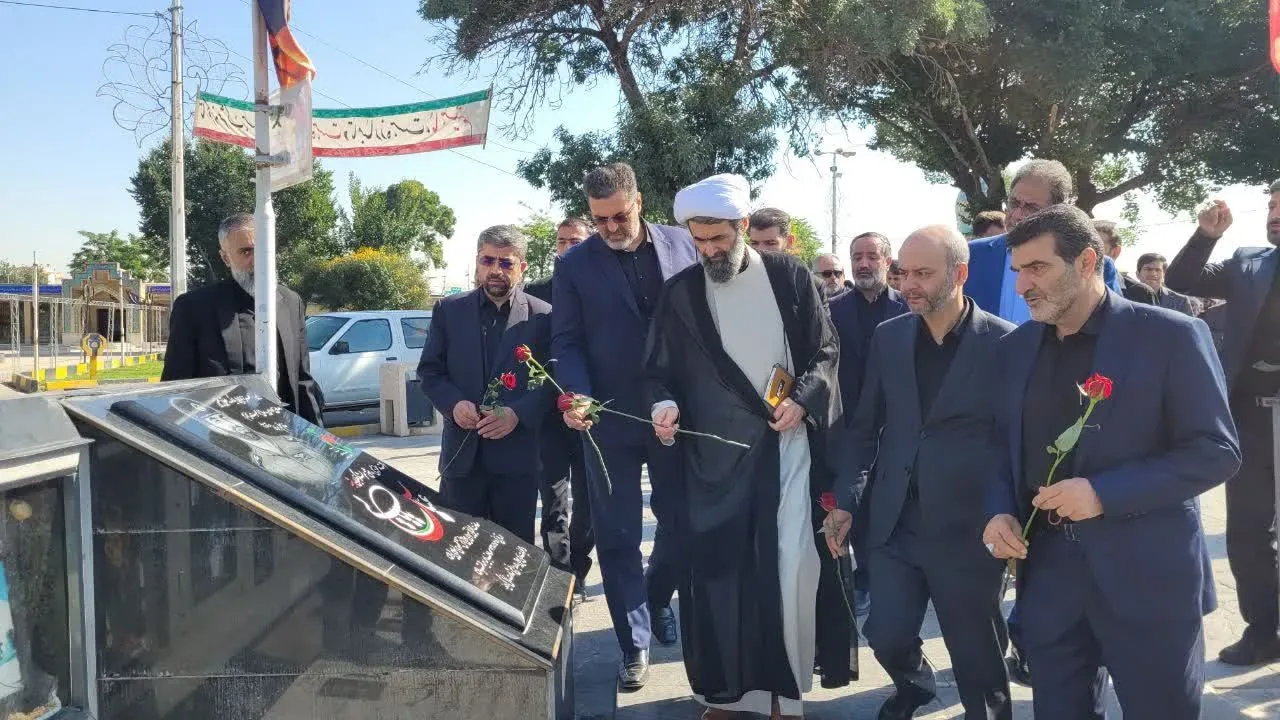 میثاق مدیران دستگاه‌های قضایی قزوین با شهدا در هفته قوه قضاییه