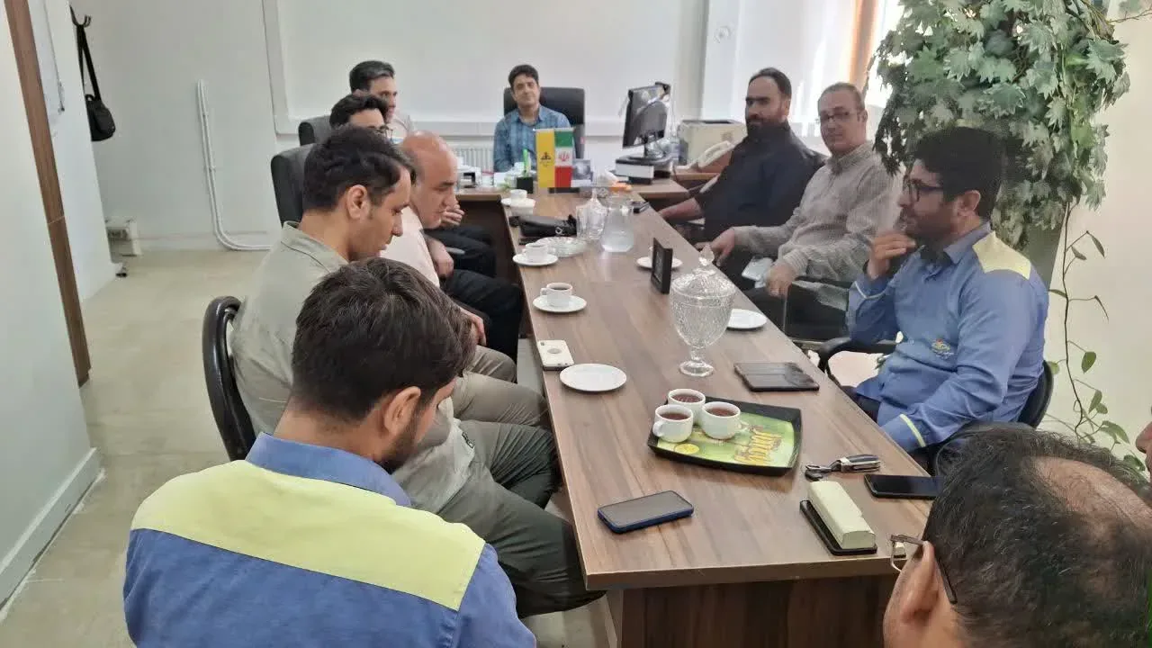 معارفه ریاست جدید اداره گاز اقبالیه؛ قدردانی از خدمات مهندس سمیع‌پور