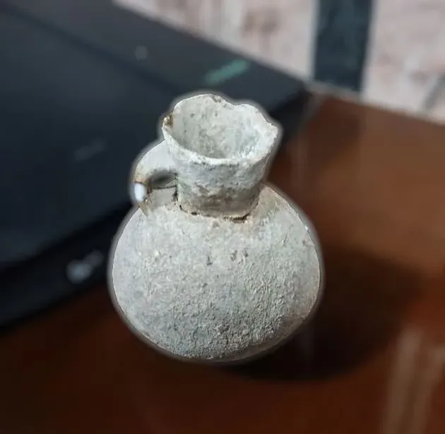 کشف کوزه سفالی ۲ هزار ساله در قزوین
