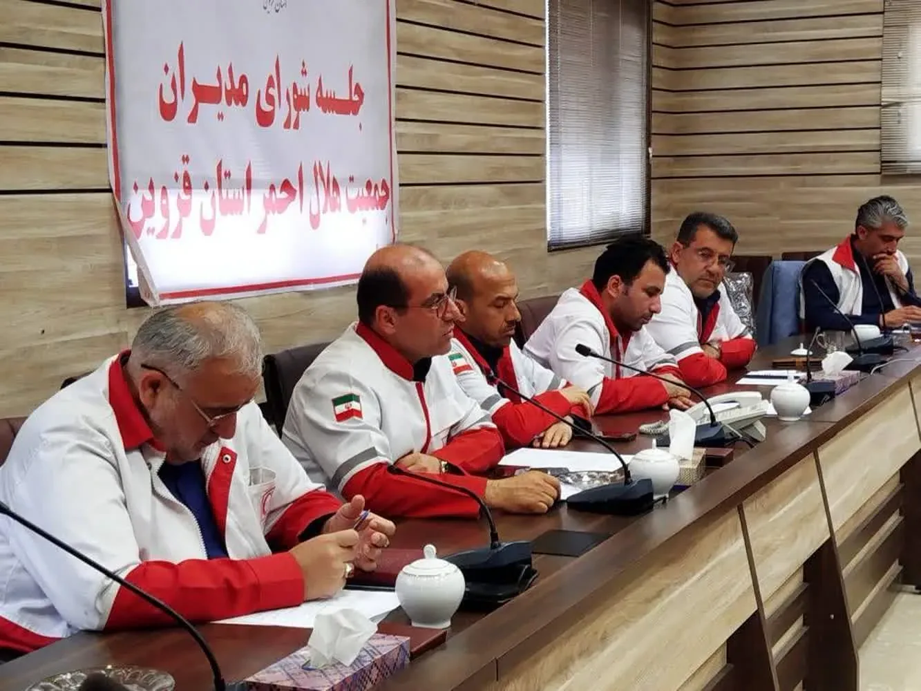 تأکید هلال‌احمر قزوین بر مردمی‌سازی خدمات در آستانه هفته هلال‌احمر