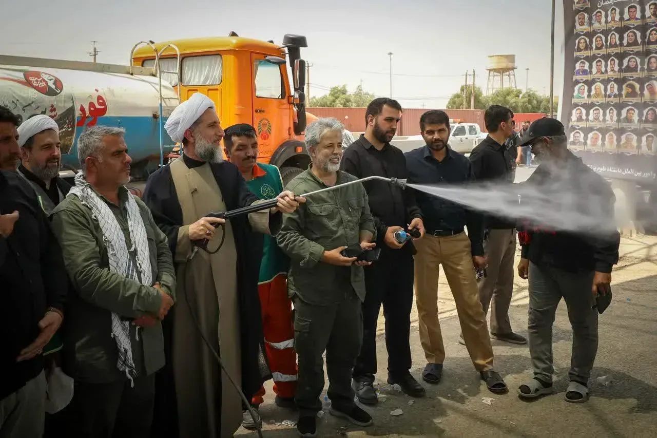 بازدید امام جمعه قزوین از قرارگاه مرزی مهران