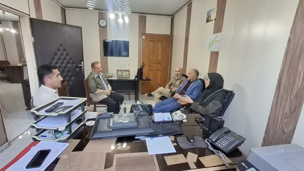 بازدید مدیرکل منابع طبیعی قزوین از اداره منابع طبیعی شهرستان البرز