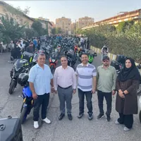 همایش بزرگ موتورسواری در قزوین برگزار شد