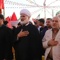 حضور مدیرکل ارشاد قزوین در راهپیمایی شکوه عفت فاطمی