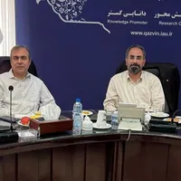 دیدار مالک هلدینگ بیاضیان با رئیس دانشگاه آزاد قزوین