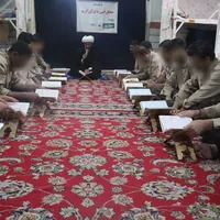برگزاری محفل «انس با قرآن» در زندان بوئین‌زهرا