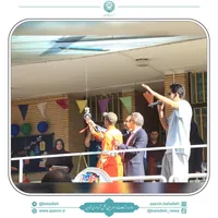 پاکبان امانت‌دار زنگ مهر را در دبستان کاشف نواخت