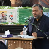 وداع امدادگران قزوین با شهید خلبان حسین مهدویان