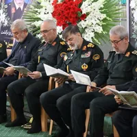 حضور سردار رادان در مراسم بزرگداشت غلامحسین حق‌جو